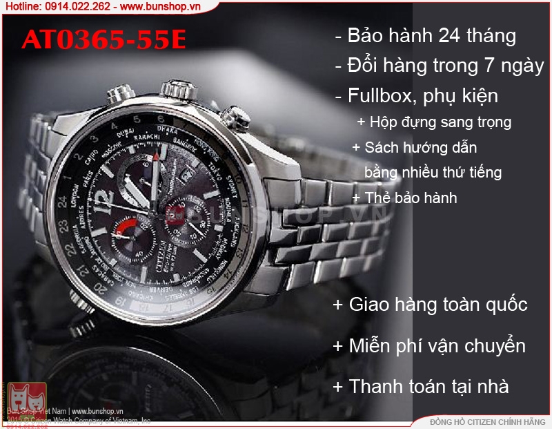 bunshop.vn|đồng hồ citizen at0365-56e chính hãng
