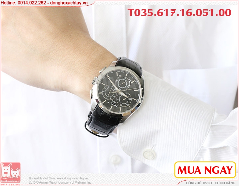 donghoxachtay.vn|tissot nam t035.617.16.051