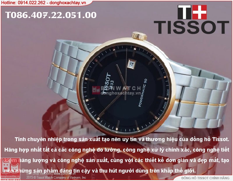 donghoxachtay.vn|tissot t086.407.22.051.00 giá rẻ