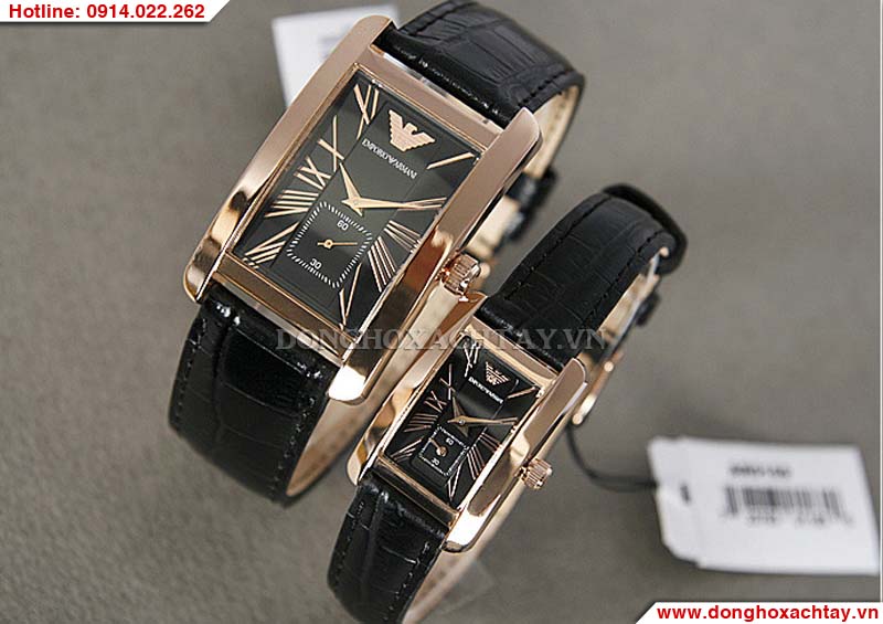 Đồng hồ đôi Armani AR0168 AR0169