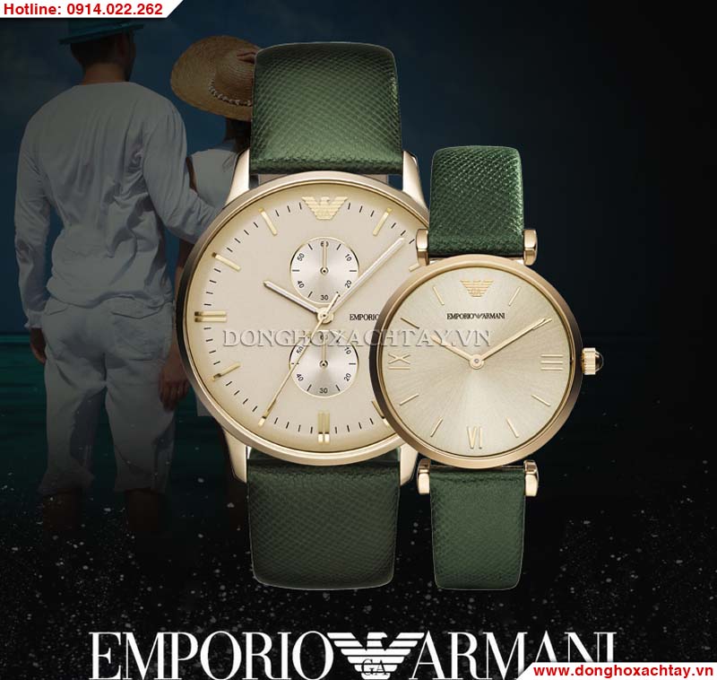 Đồng hồ đôi Armani AR1722 ar1726