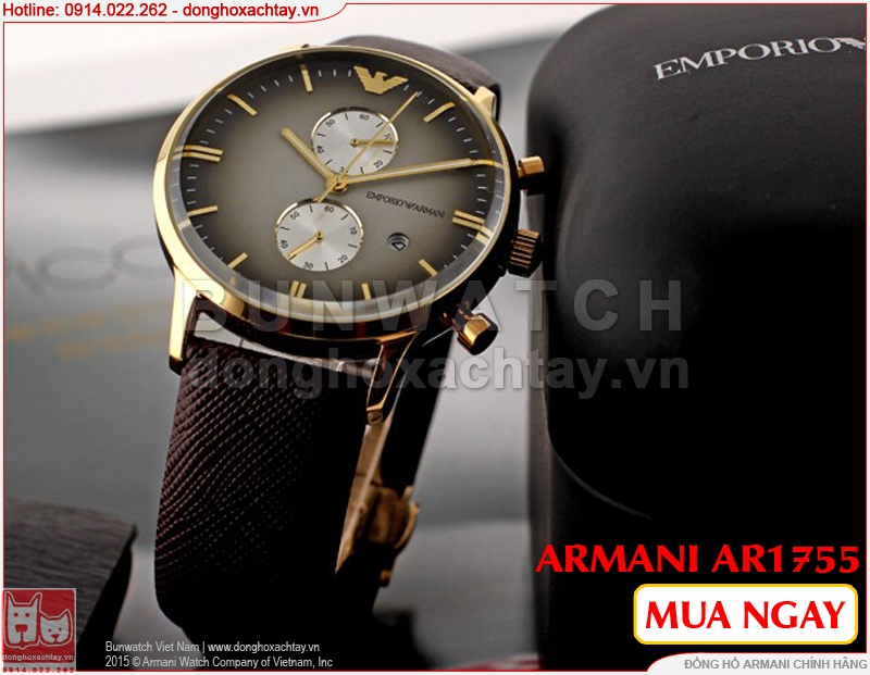 donghoxachtay.vn|đồng hồ armani ar1755 chính hãng