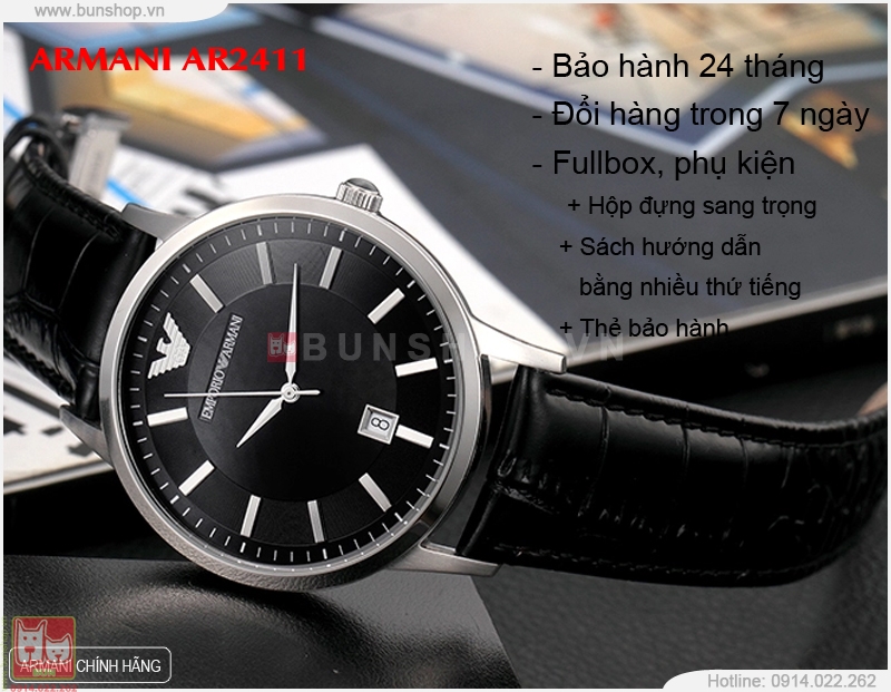 bunshop.vn|đồng hồ armani chính hãng ar2411