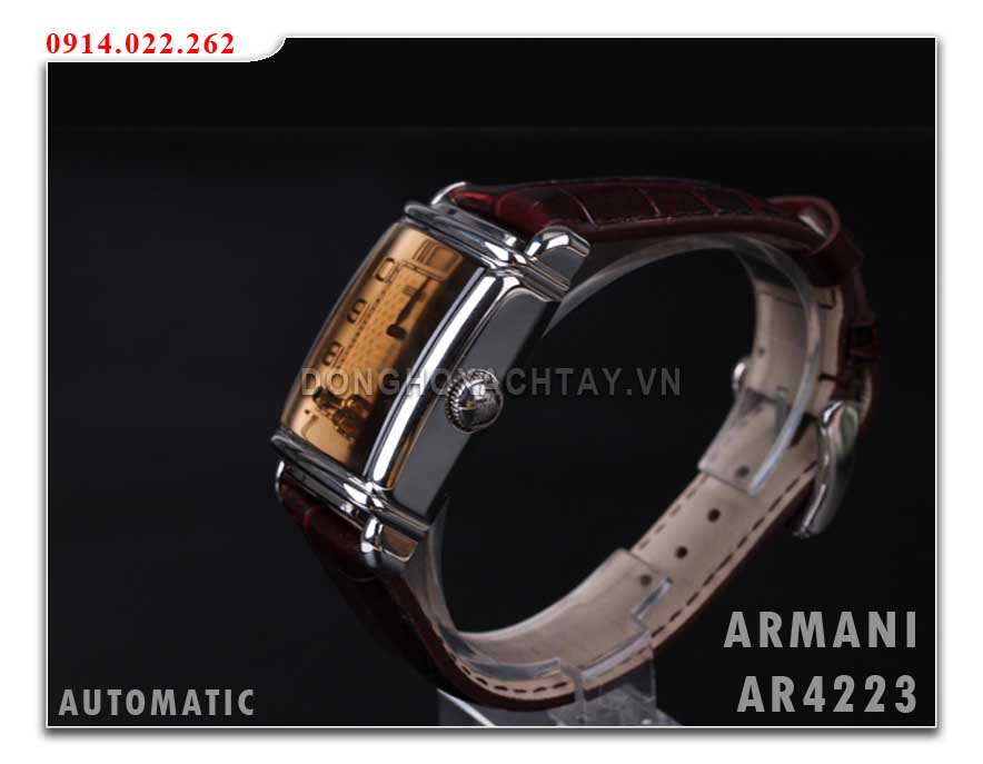 đồng hồ cơ armani ar4223