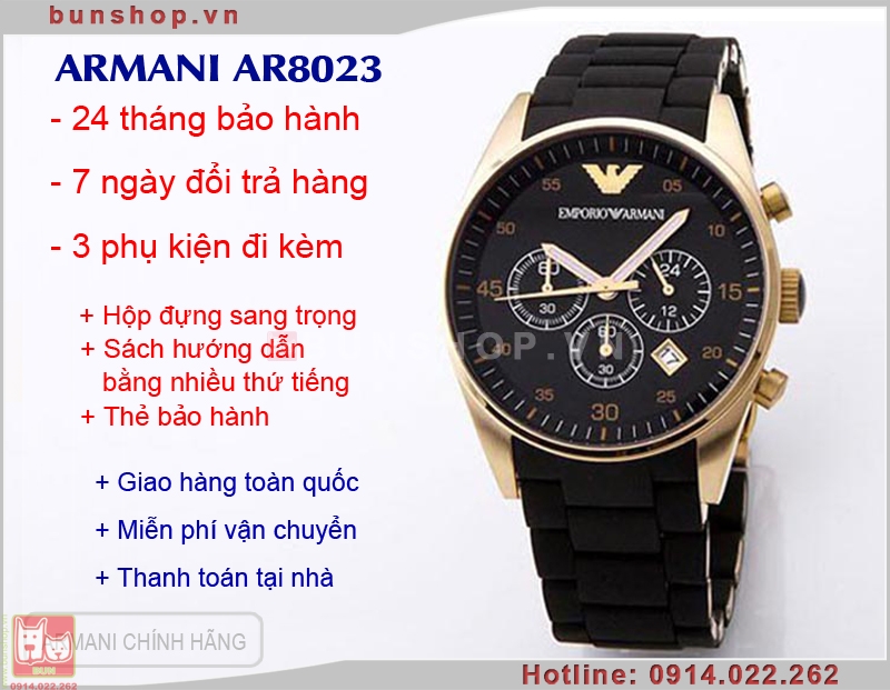 bunshop.vn|đồng hồ armani ar8023 giá rẻ