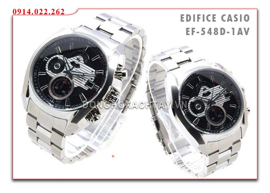 đồng hồ casio ef-548d-1av chính hãng