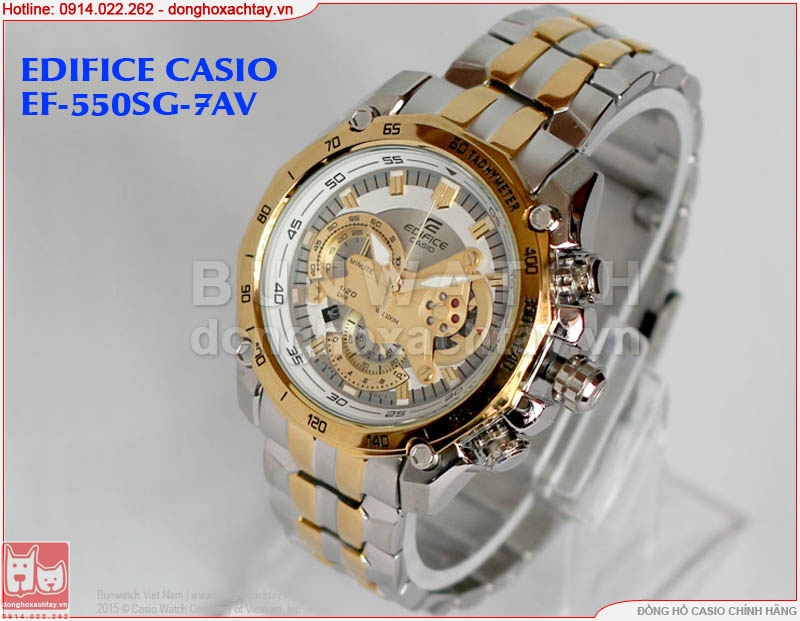 donghoxachtay.vn|đồng hồ casio nam ef-550sg-7av