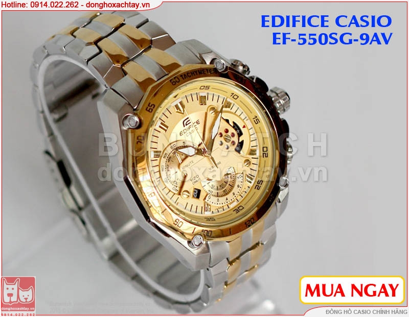 donghoxachtay.vn|đồng hồ nam casio ef-550sg-9av
