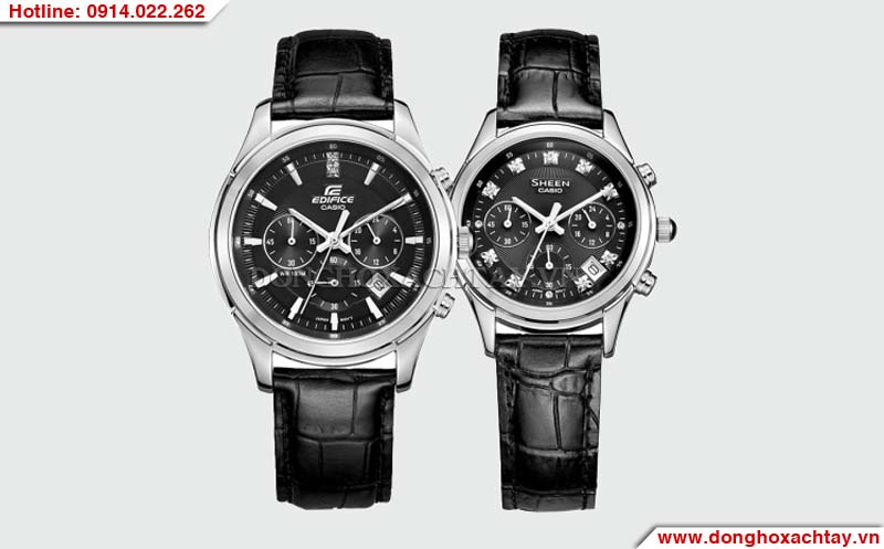 Đồng hồ cặp đôi she-5023l-1av Casio EFR-517L-1AV