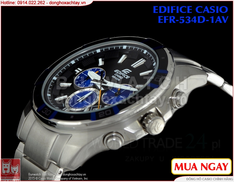 donghoxachtay.v|đồng hồ casio efr-534d-1av chính hãng