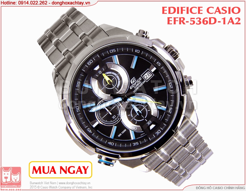 donghoxachtay.vn|đồng hồ nam casio efr-536d-1a2